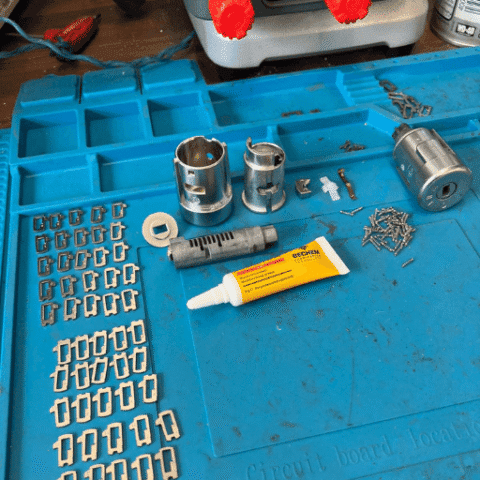 Ford Transit ignition lock repair parts at Fairlight Vehicles, Fobbing